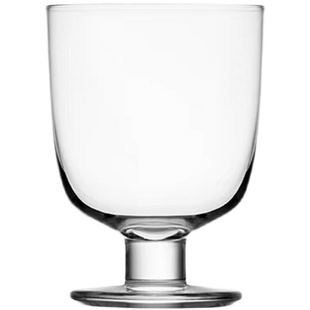 芬兰进口iittala伊塔拉玻璃杯兰佩果汁杯高脚杯红酒杯 水杯女夏季