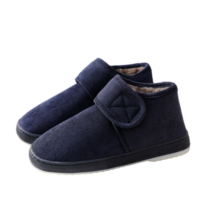 冬季厚底防滑老人情侣棉鞋可外穿