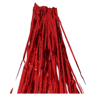 镭射派对流苏雨丝帘儿童生日装饰彩条舞台背景墙布置新年活动彩带