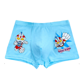 儿童纯棉内裤奥特曼3男童三角莫代尔5岁小孩宝宝平角短裤薄款小童