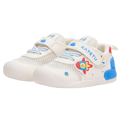 卡特兔女童童鞋婴儿宝宝男宝机能鞋女宝鞋子儿童男童网面学步鞋