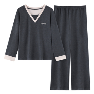 俞兆林睡衣女士冬天羊绒保暖2025加厚秋冬款德绒可外穿家居服套装