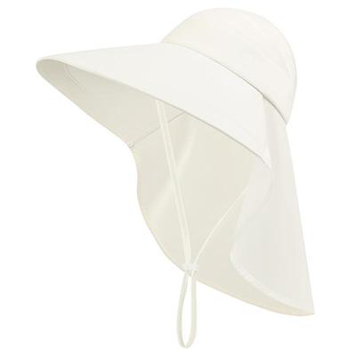 ACUC防紫外线护颈大帽檐防晒帽