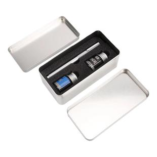 晨光文具HAFP0877全金属外壳0.38mm礼盒装钢笔套装办公高中学生用