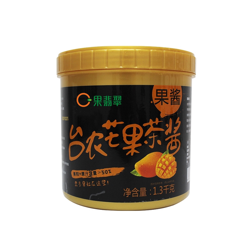 芒果果酱果肉果美味奶茶店专用料