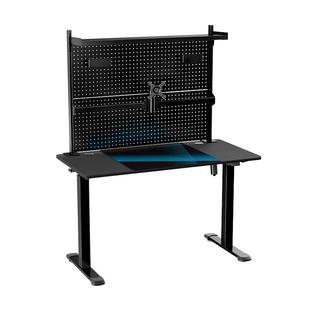 赛途桌夹式洞洞板多功能一体置物架显示器支架增高免打孔电竞桌