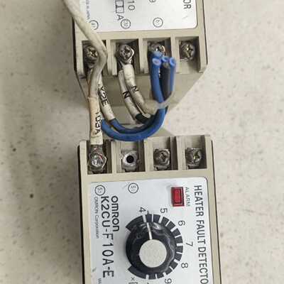 议价欧姆龙加热器断线报警器 K2CU-F10A-E，拆机件，功能