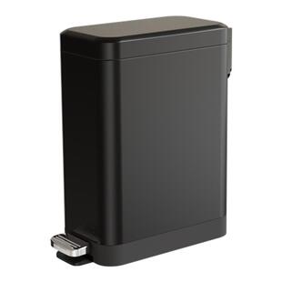 Cegier垃圾桶家用卫生间脚踏夹缝带盖厕所卫生间窄不锈钢密封踩踏