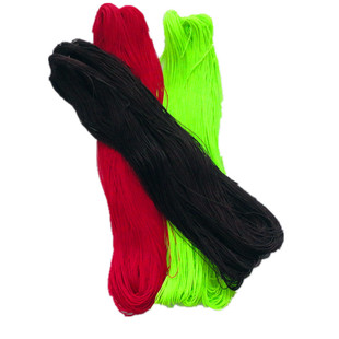 文铂竿稍绳护线绳巨物鱼线加固连接绳空心杆稍绳粗垂钓渔具0.4红