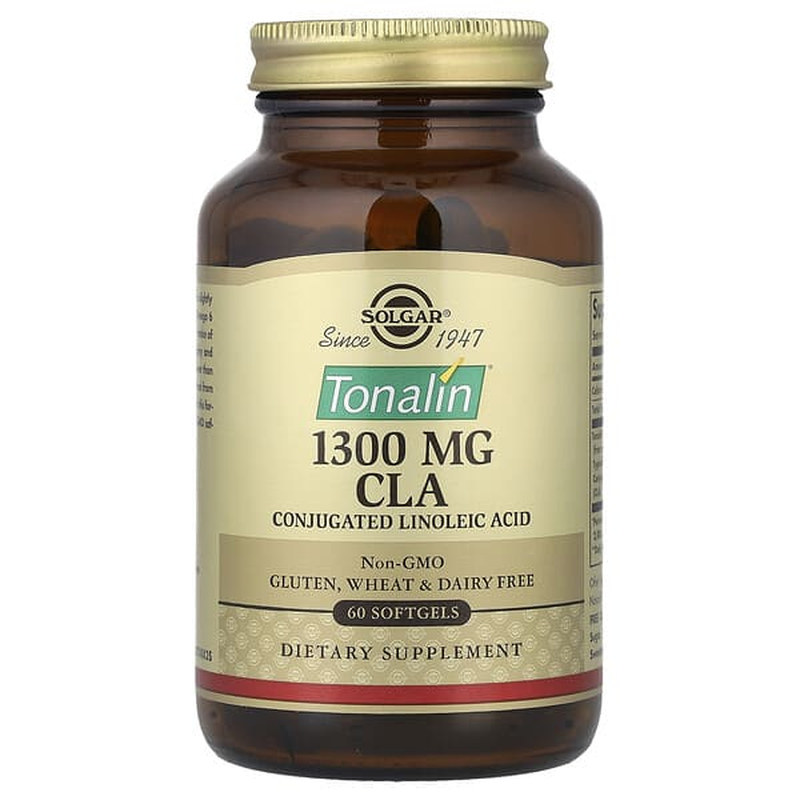 Solgar共轭亚油酸CLA软胶囊Omega-6脂肪酸体脂代谢体重管理