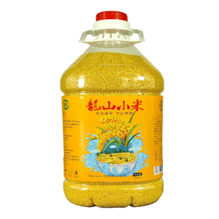 25年新龙山小米黄小米5斤桶装农家优质月子小米章丘特产龙山贡米