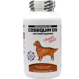 美国Cosequin DS狗狗用加强型关节宝软骨素保健片关节药