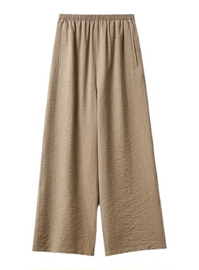 丝锦泡泡绉DrySilk易打理懒人裤