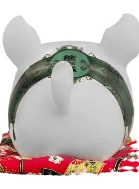 陶瓷熊墩墩摆件可爱装饰品家居饰品桌面摆设礼物送女友闺蜜带礼盒