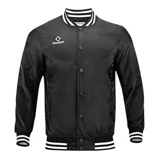 准者新款篮球裁判员外套出场服梭织球员排扣夹克舒适透气训练衣服