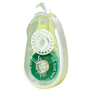 点胶点状双面胶点点胶修正带式纳米胶高粘度强力双面胶幼儿园儿童手工学生用点胶笔手账胶带大容量少女心手帐