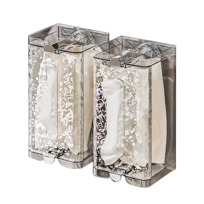 吸盘纸巾盒可移动重复使用