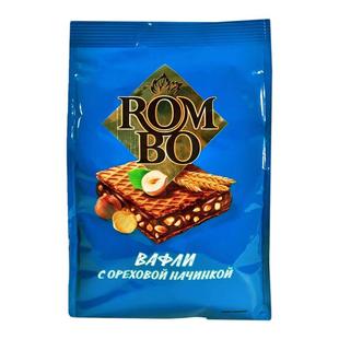 俄罗斯进口巧克力榛子夹心威化饼干可可脂KDV休闲网红零食品原装