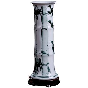 景德镇富贵竹陶瓷专用花瓶客厅插花大号落地花盆摆件落地陶瓷瓶