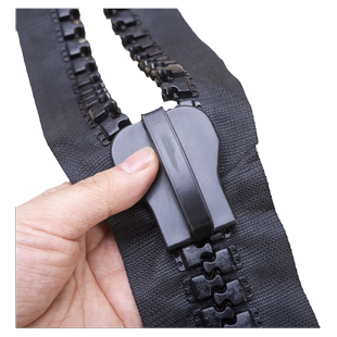 特大30号塑料树脂粗齿拉链工程装饰箱包户外帐篷篷房大棚超大越宽