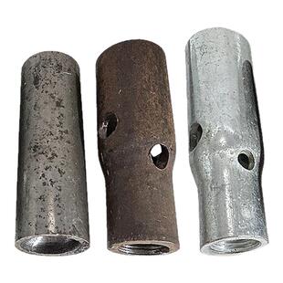 中空锚杆连接套中空组合锚杆注浆锚杆配件隧道锚杆连接器空心锚杆