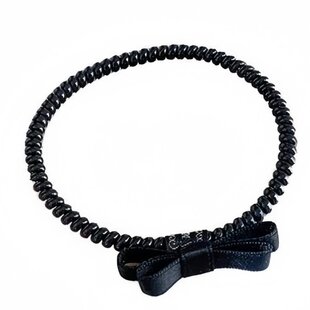 蝴蝶结电话线发圈发箍2026新款高级感扎头发发绳甜美百搭发带头饰