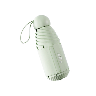 胶囊太阳伞超强防紫外线女小巧便携防晒伞黑胶遮阳伞晴雨两用雨伞