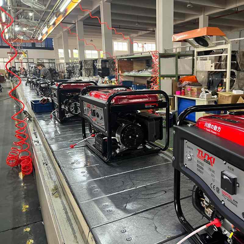 汽油发电机10千瓦小型户外家用发电机组3/5/7/8kw单相220V三相380