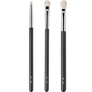 琴制化妆刷眼影三剑客套装晕染铺色刷眼影刷细节刷动物毛三件套