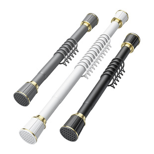 窗帘杆免打孔安装窗帘轨道伸缩杆罗马杆一整套杆子可挂杆滑轨支架