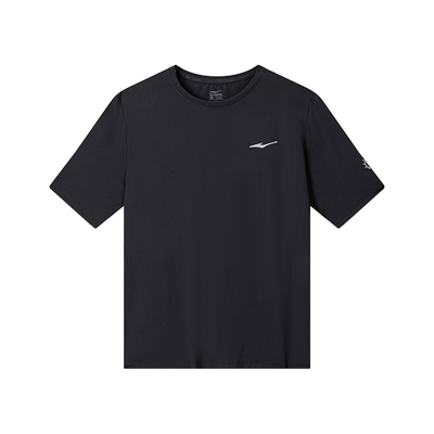 鸿星尔克运动短袖男装透气T恤