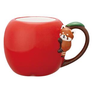 日本Decole树熊小熊猫系列马克杯筷子架可爱动物杯子创意杯子