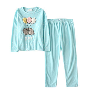 睡衣女秋冬珊瑚绒情侣加厚保暖睡裙冬季居家服男法兰绒家居服