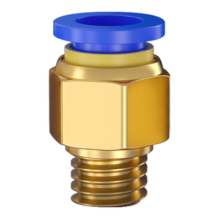 气动公制粗牙螺纹直通气嘴8mm软管快插M10气管快速接头12模具气嘴