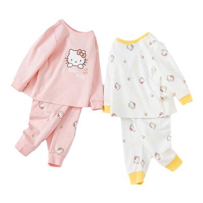 戴维贝拉秋衣秋裤女童