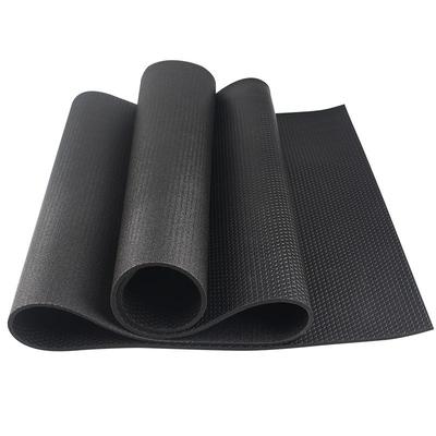 三梵高密度黑胶垫高温瑜伽垫PVC黑垫耐用运动健身地垫防滑瑜珈垫