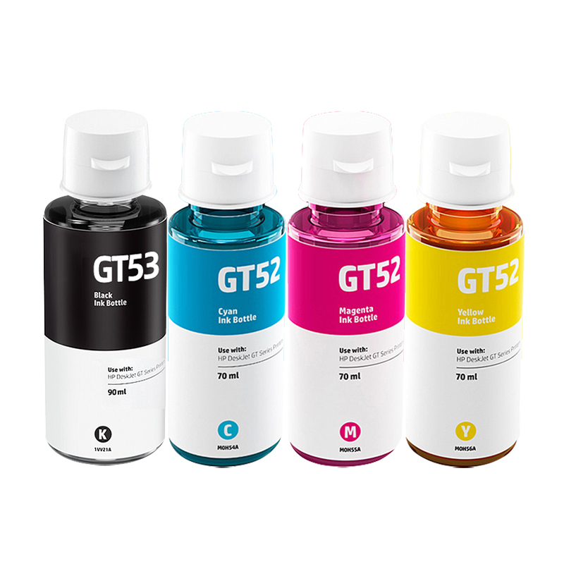 适用惠普GT53XL黑色GT52彩色Tank519 410 675 755 510 518 531 598 672打印机678墨水582非HP原装51 511 310