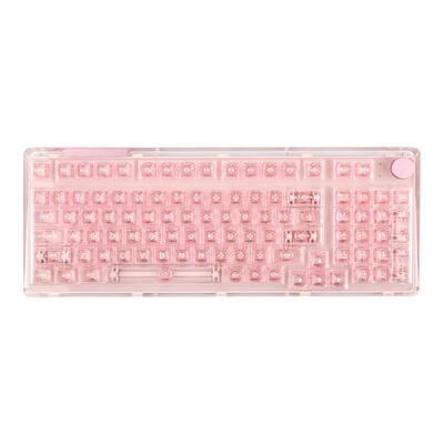 kiiboom亚克力透明无线机械键盘