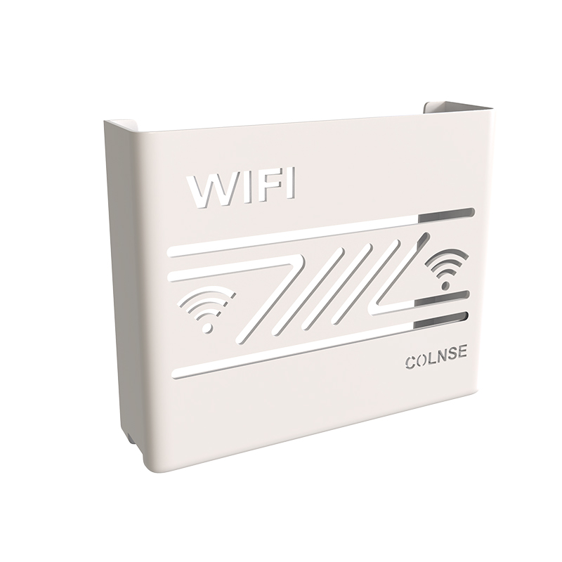 路由器收纳盒挂墙机顶盒置物架墙上wifi无线光猫放置盒子壁挂式