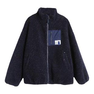 西町村屋颗粒满天星彩点外套女秋冬新款休闲中长款上衣XA9D10007