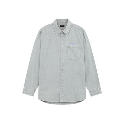 L/SSHIRT刺绣logo灯芯绒衬衫