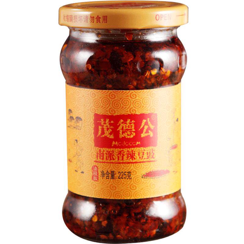 茂德公豆瓣酱香辣自制下饭拌面