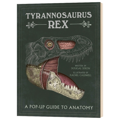 霸王龙 立体解剖学指南 英文原版 精装 Tyrannosaurus rex A Pop Up Guide to Anatomy 英文版 进口原版英语科普读物书籍 精装