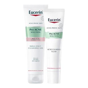 EUCERIN/优色林优色林清痘净颜精华洁面套装控油清爽油痘肌水杨酸