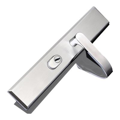 秒装不锈钢加厚步阳面板拉手门锁