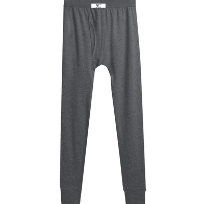 七匹狼男士纯棉带护膝亲肤保暖裤