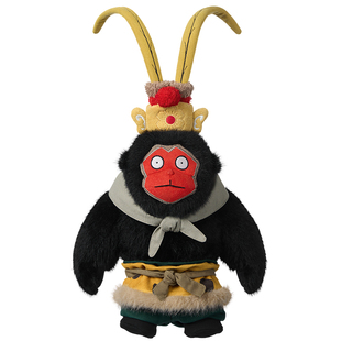 上影元品问童子浪浪山小妖怪毛绒公仔玩偶玩具抱枕节日新年礼物