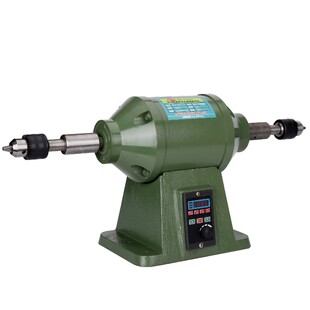 文玩玉石亚克力佛珠手串布轮调速抛光机小型打磨机台式神器拉丝机