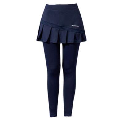 假两件户外羽毛球提臀紧身长裤