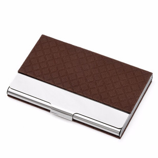 定制logo名片盒子随身名片夹男商务精致高档大容量名片收纳盒女士创意简约卡片盒免费刻字金属便捷磁扣名片夹